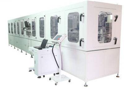 15 PPM (8h/ quart de travail) 18650 ligne de production de batteries cylindriques