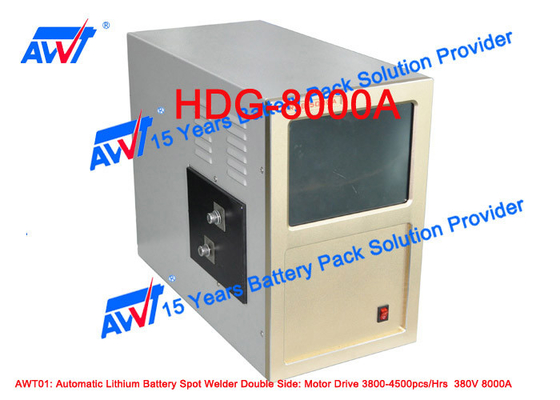18650 32650 32700 transistor automatique de la soudeuse 8000A de tache de batterie au lithium