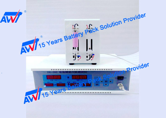 Appareil de contrôle de résistance interne de batterie/appareil de contrôle 18650 de la tension IR de cellules batterie au lithium 32650