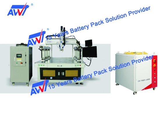 Le laser prismatique automatique de paquet de batterie soudent le Tableau de fonctionnement de la machine 2000W 1000*800mm